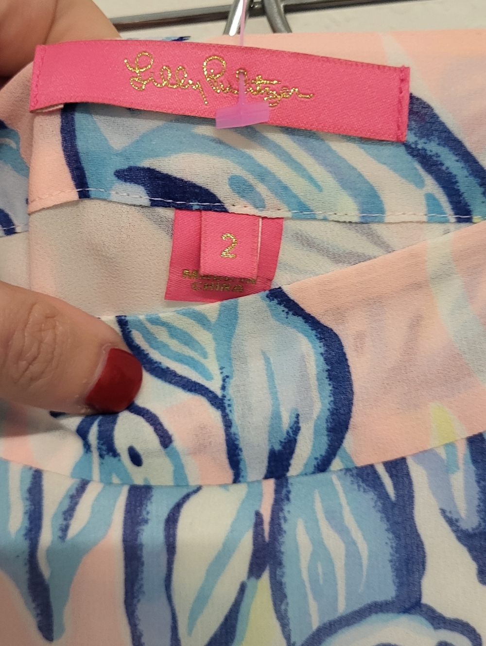 Lilly Pulitzer Brand New Agnes Skirt In Sweet Pea - Picture 4 of 4